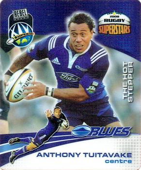 2008 Bluebird Foods Rugby Superstars #1 Anthony Tuitavake Front
